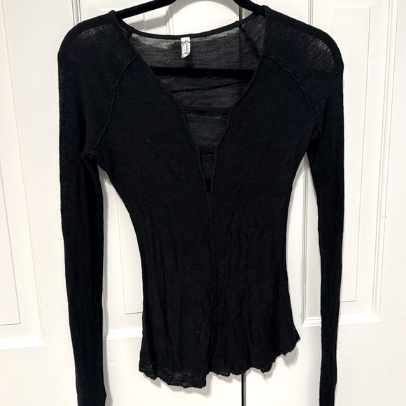 Free People intimately semi-sheer layering top - Picture 2 of 5